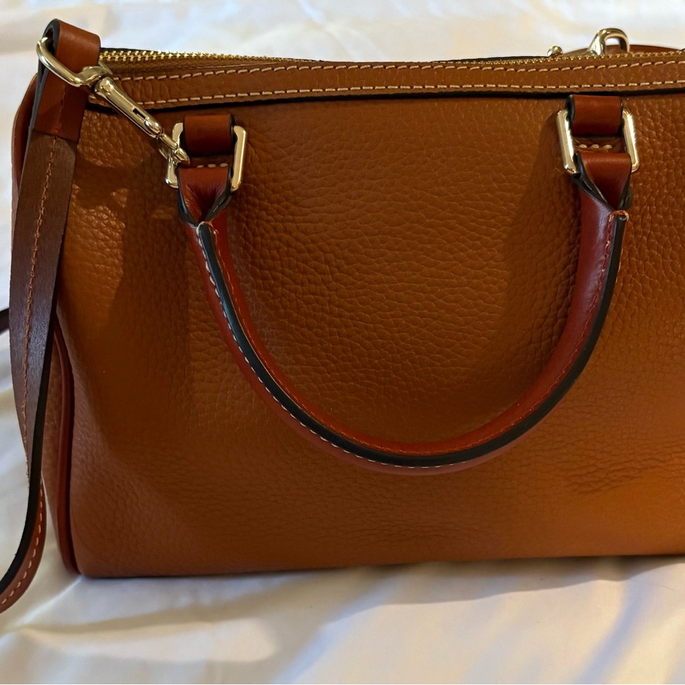Dooney & Bourke Brown Leather Women's Bag - Picture 2 of 7